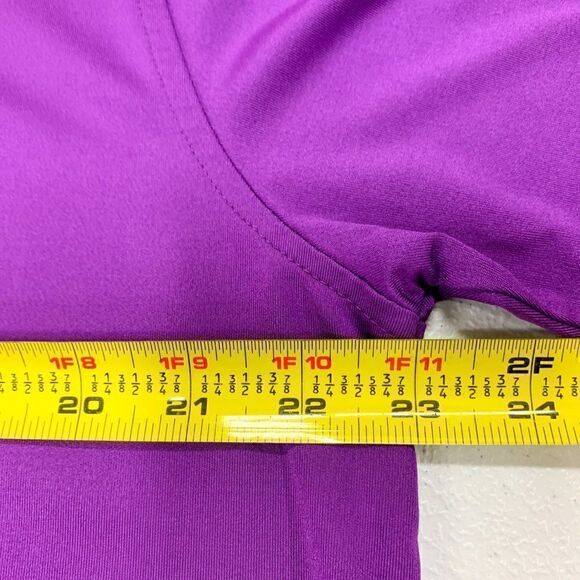 Footjoy Shirt Men Large Purple Golf Polo Golfer FJ Stretch Preppy The Highlands - Picture 12 of 14